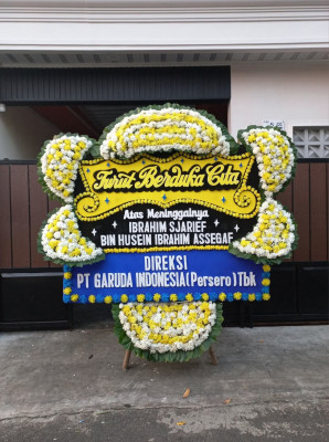 Papan Bunga Duka di Apela Satu